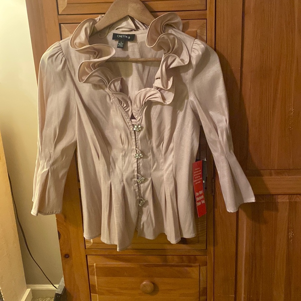 NWT Chetta B blouse